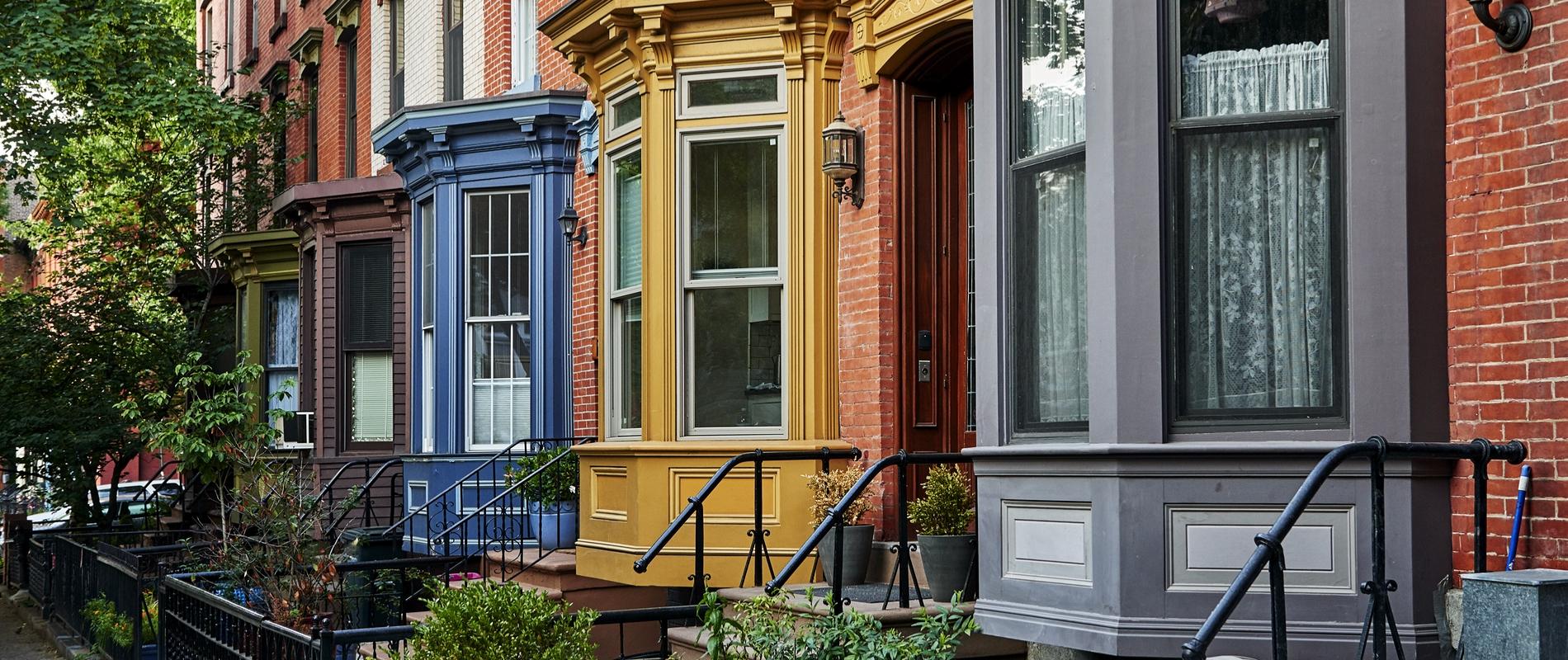 Brooklyn row homes